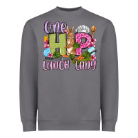 Storm Easter Day One hip Lunch Lady Heavyweight Sweatshirt - OliviaCreatesArt