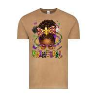Vintage Camel mardi gras principal afro messy bun Vintage Tee - texasbilliewilder