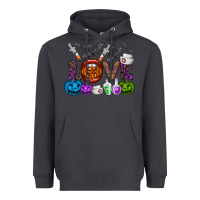 Smoke love  halloween Heavyweight Hoodie - CowhideDigitalArt