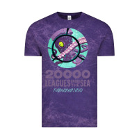 Cloud Purple 20000 leagues under the sea   movie Vintage Tee - DesigneFamous