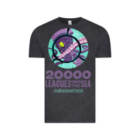 Vintage Black 20000 leagues under the sea   movie Vintage Tee - DesigneFamous
