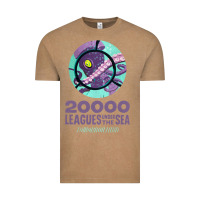 Vintage Coffee 20000 leagues under the sea   movie Vintage Tee - DesigneFamous