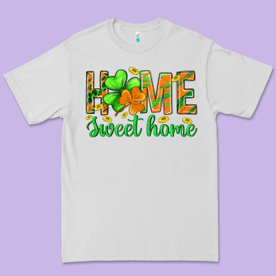 St.patrick Home Sweet Home Premium Tee Designed By Bundleandbundleshop