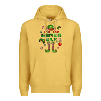 Antique Gold im the gamer elf Premium Hoodie - FaDigitalArtStudio