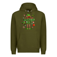 Army Green im the gamer elf Premium Hoodie - FaDigitalArtStudio