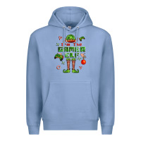 Colony Blue im the gamer elf Premium Hoodie - FaDigitalArtStudio