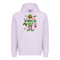 Lilac im the gamer elf Premium Hoodie - FaDigitalArtStudio