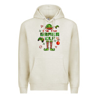 Oatmeal Heather im the gamer elf Premium Hoodie - FaDigitalArtStudio