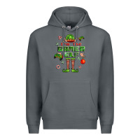 Rock im the gamer elf Premium Hoodie - FaDigitalArtStudio