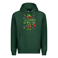 Sports Green im the gamer elf Premium Hoodie - FaDigitalArtStudio