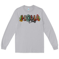 Moon Dust western christmas mama claus sunflowers and cactus Long Sleeve Tee - Jasminsmagicworld