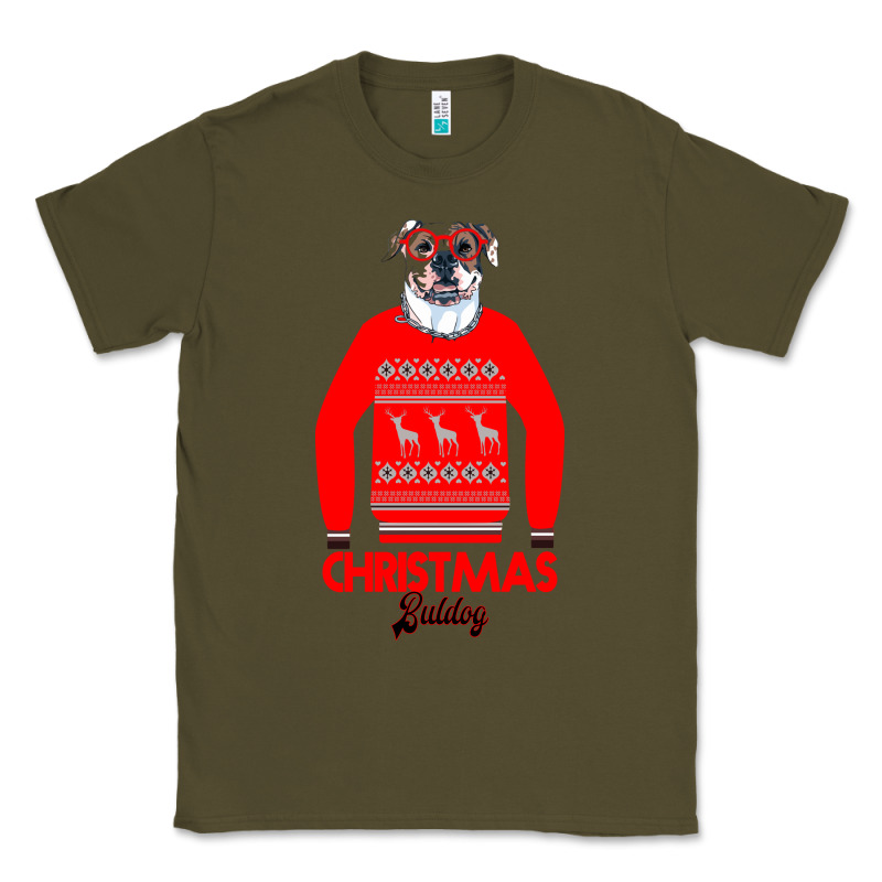 Christmas Buldog Classic Tee by Bettercallsaul | Teevron