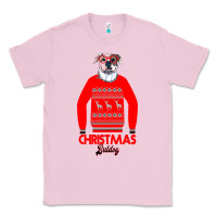 Bubblegum Pink Christmas Buldog Classic Tee - Bettercallsaul