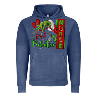 Vintage Denim Christmas Character Vintage Hoodie - NancyCooperArtShop