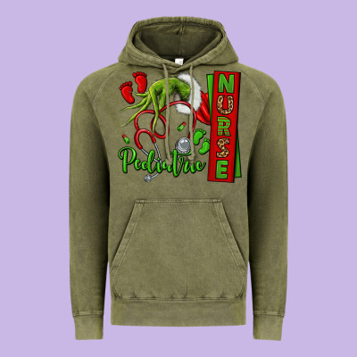 Christmas Character Vintage Hoodie Designed By Nancycooperartshop
