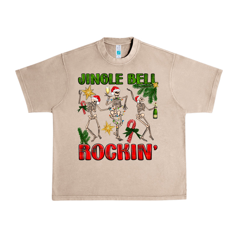 Jingle Bell Rockin' Urban Heavy Tee by NancyCooperArtShop | Teevron
