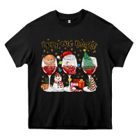 Black tipsy and bright christmas Heavy Core Tee - MaliasSmallBusiness