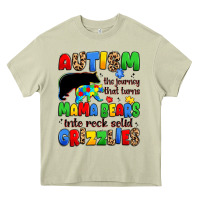 Mossy autism the journey that turns mama bears Heavy Core Tee - JahusDesignShop