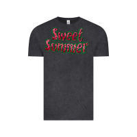 Vintage Black sweet summer watermelon Vintage Tee - NancyCooperArtShop