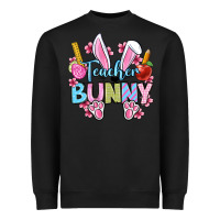 Easter Teacher Bunny Heavyweight Sweatshirt | Teevron