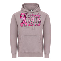 Vintage Zinc nobody fights alone cancer Vintage Hoodie - NancyCooperArtShop