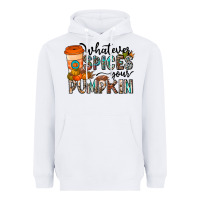 White whatever spices your pumpkin Heavyweight Hoodie - CowhideDigitalArt