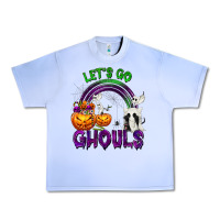 Grape Ice Let's Go Ghouls Urban Heavy Tee - texasbilliewilder