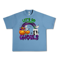 Pebble Blue Let's Go Ghouls Urban Heavy Tee - texasbilliewilder