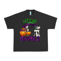 Pigment Black Let's Go Ghouls Urban Heavy Tee - texasbilliewilder