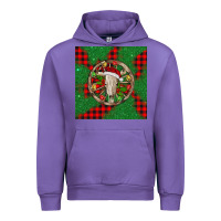Tulip Christmas bull skull Urban Hoodie - BarkalooDesign