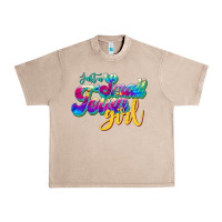 French Oak just a small town girl Urban Heavy Tee - JahusDesignShop
