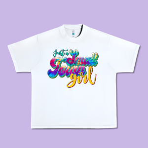 Just A Small Town Girl Urban Heavy Tee Designed By Jahusdesignshop