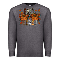 Charcoal Heather fall vibes Premium Sweatshirt - SublimationCraftShop