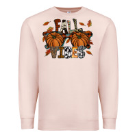 Pale Pink fall vibes Premium Sweatshirt - SublimationCraftShop