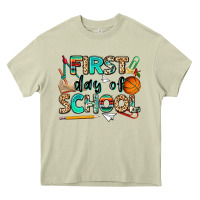 Mossy first day of school Heavy Core Tee - NancyCooperArtShop