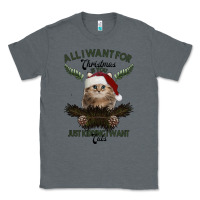 Charcoal Heather All I Want For Christmas Is You Just Kidding I Want Cats Classic Tee - Bettercallsaul