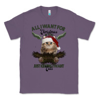 Lavender All I Want For Christmas Is You Just Kidding I Want Cats Classic Tee - Bettercallsaul