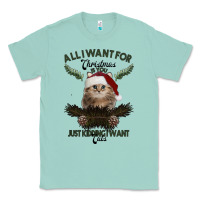 Seafoam All I Want For Christmas Is You Just Kidding I Want Cats Classic Tee - Bettercallsaul
