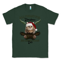 Sports Green All I Want For Christmas Is You Just Kidding I Want Cats Classic Tee - Bettercallsaul