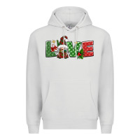 Dove Grey love christmas gnome Premium Hoodie - BundleAndBundleShop