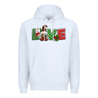 White love christmas gnome Premium Hoodie - BundleAndBundleShop