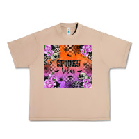 Burro Spooky Vibes Urban Heavy Tee - texasbilliewilder