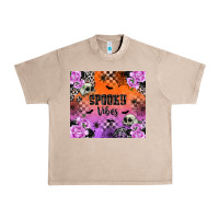 French Oak Spooky Vibes Urban Heavy Tee - texasbilliewilder