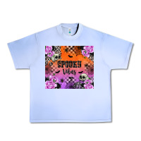 Grape Ice Spooky Vibes Urban Heavy Tee - texasbilliewilder