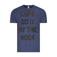 Vintage Denim cops do it by the book 1988, halloween Vintage Tee - DesigneFamous