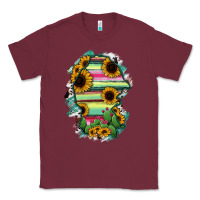 Burgundy Coahuila State Of Mexico Map Classic Tee - RanaPortraitStore