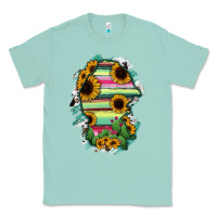 Seafoam Coahuila State Of Mexico Map Classic Tee - RanaPortraitStore