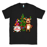 Merry Christmas Gnomes, Reindeer Classic Tee | Teevron