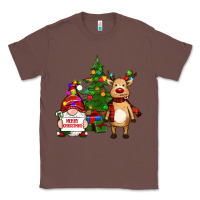 Chestnut merry christmas gnomes, reindeer Classic Tee - RanaPortraitStore
