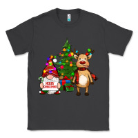 Smoke merry christmas gnomes, reindeer Classic Tee - RanaPortraitStore